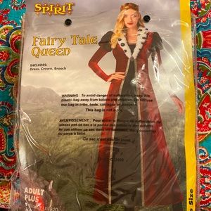 Plus size Queen Costume